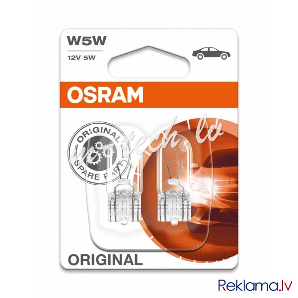 O2825-02B - OSRAM Original 2825 W2.1x9.5d 12V 5W W5W 02B Рига - изображение 1