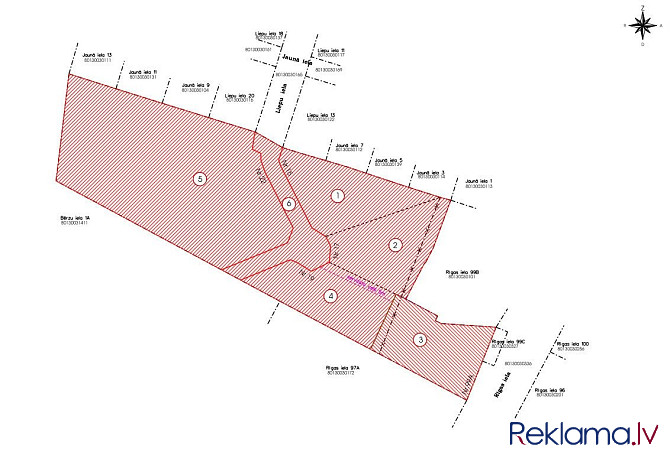 Zemes kopējā platība: 2434 m2Zemes statuss: meža zeme 2379 m2Orientējoši transformējamā Saulkrasti - foto 20