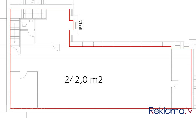 Piedāvājam nomāt kvalitatīvas biroja telpas 2. stāvā 242 m2 platībā ēkā Ulbrokas ielā Rīga - foto 9