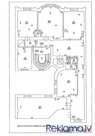 Iznomā biroja telpas , sadalītas divos stāvos   +  1. stāvs 110 m2. gaišas , plašas telpas Rīga - foto 14