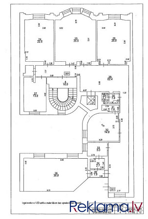 Iznomā biroja telpas , sadalītas divos stāvos   +  1. stāvs 110 m2. gaišas , plašas telpas Rīga - foto 18