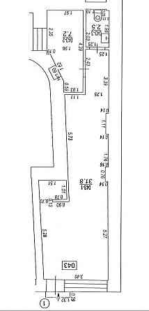 Piedāvājam nomāt kvalitatīvas biroja/tirdzniecības telpas 117,7 m2 platībā, kas atrodas ēkas 1. stāv Рига