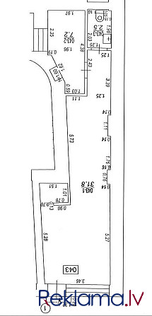 Piedāvājam nomāt kvalitatīvas biroja/tirdzniecības telpas 117,7 m2 platībā, kas atrodas Rīga - foto 1