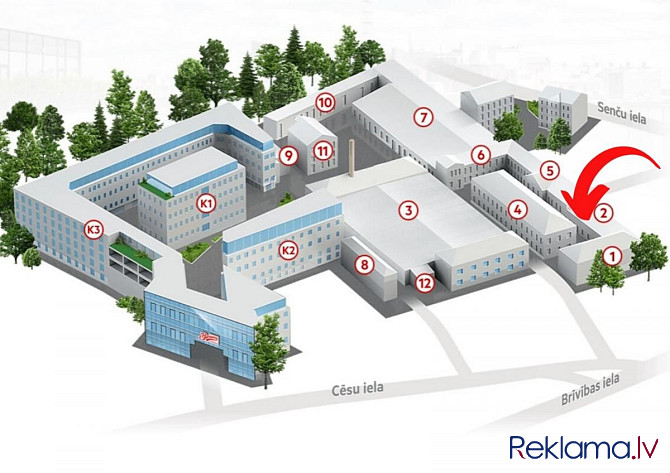 Iznomā  A klases noliktavas telpas jaunajā , modernajā projektā Rumbula Logistics Park.  - A + energ Рижский район - изображение 15