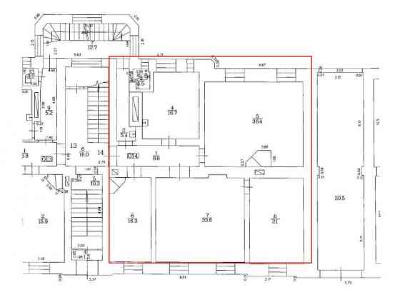 Nomai tiek piedāvāta biroja ēka 2. stāvos , lietderīgā platība 460.70 m2, ar iespēju nomāt katru stā Rīga