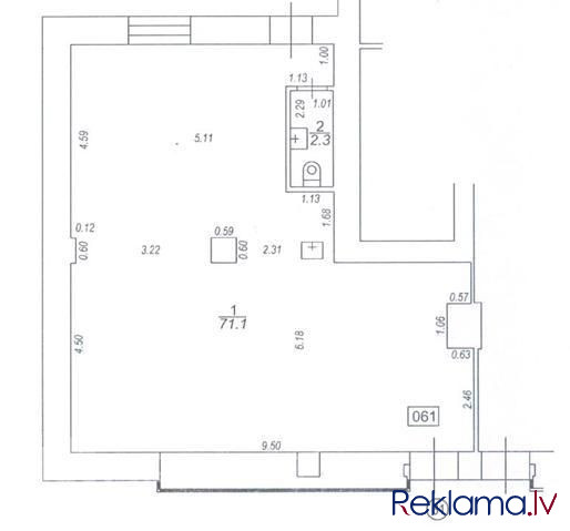 Nomā augstas klases apkurināmas noliktavas telpas. Pieejamā platība no 200-500 m2. Ērta piekļuve ar  Рига - изображение 1