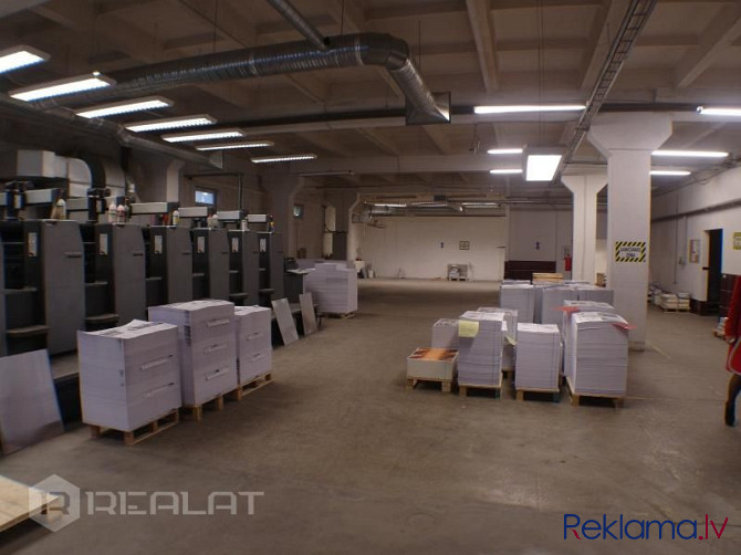 Nomai tiek piedāvātas noliktavas telpas - 1440 m2. Noliktavai ir autonomā gāzes apkure, kondicionēša Рижский район - изображение 6