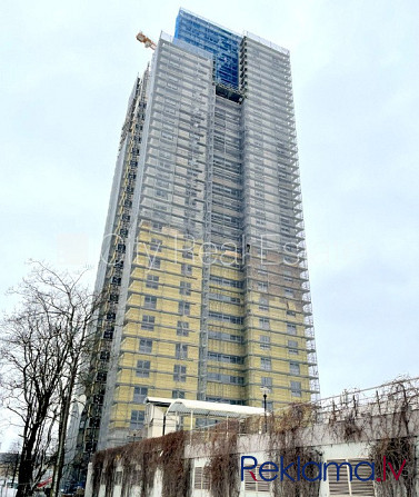 Projekts - Panorama Plaza, jaunceltne, monolīta betona sienas, labiekārtota apzaļumota Rīga - foto 12