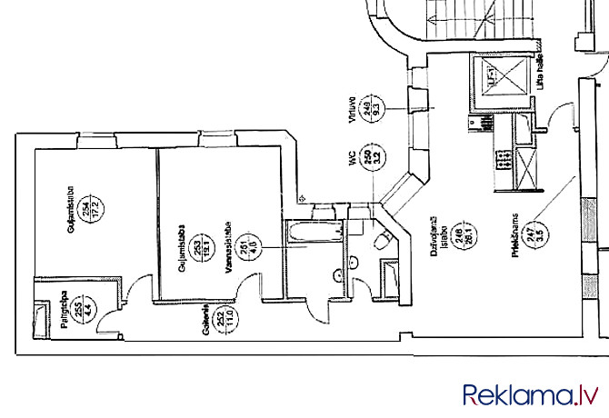 Projekts - Valdemāra Rezidence, pagalma ēka, renovēta māja, labiekārtots apzaļumots pagalms, Rīga - foto 19