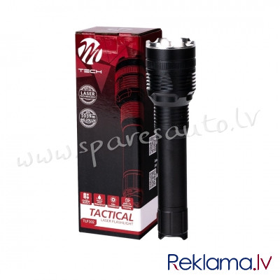 TLF102 - M-TECH Tactical Laser Flashlight TLF102. 1x10W White LASER LED - Lukturis - UNSORTED INSPEC Рига - изображение 1