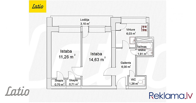 Pārdod dzīvokli psecprojekta ķieģeļu mājā. 
Lifts.
Visas ērtības, logi ar skatu uz Rīga - foto 2