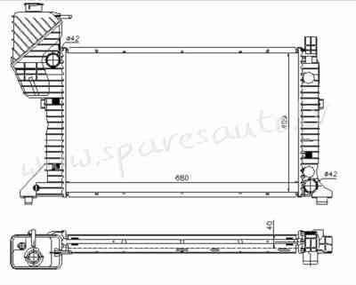 RA62685 - 'OEM: 9015002400'  - Radiators - MERCEDES SPRINTER (2003-2005) Rīga