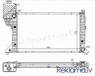 RA62685 - 'OEM: 9015002400'  - Radiators - MERCEDES SPRINTER (2003-2005) Rīga - foto 1