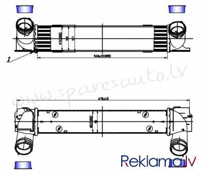 RI96725 - 'OEM: 1751.7.524.916'  - Interkūleris - BMW 3  E90/E91 (2005-2009) Рига - изображение 1