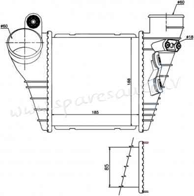 RI96847 - 'OEM: 1J0145803A' Gearbox: MT/AT, AC +/- - Interkūleris - VW GOLF IV (1997-2003) Рига