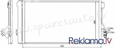 RC940178 - 'OEM: 6398350270' EDA Cooling - Kondicioniera Radiators - MERCEDES VITO/VIANO (2003-2010) Рига - изображение 1
