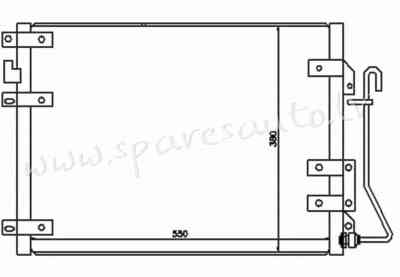 RC94439 - 'OEM: 8200106950' THALIA 01- - Kondicioniera Radiators - RENAULT KANGOO (1997-2003) Rīga