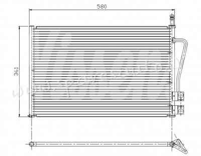 RC94587 - 'OEM: 2S6H19710AB' EDA\\\Cooling - Kondicioniera Radiators - FORD FUSION  JUS (2002-2005) Rīga