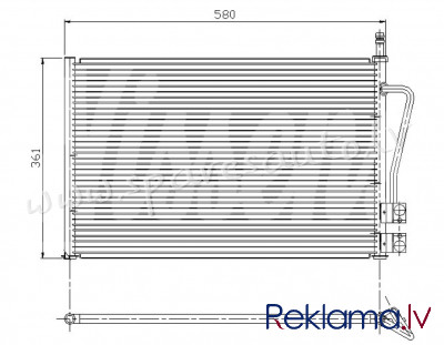 RC94587 - 'OEM: 2S6H19710AB' EDA\\\Cooling - Kondicioniera Radiators - FORD FUSION  JUS (2002-2005) Rīga - foto 1