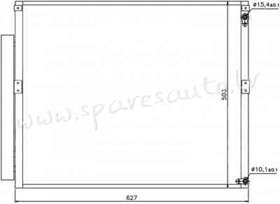 RC94919 - 'OEM: 8846135150' EDA Cooling - Kondicioniera Radiators - TOYOTA LAND CRUISER FJ120 (2002- Rīga