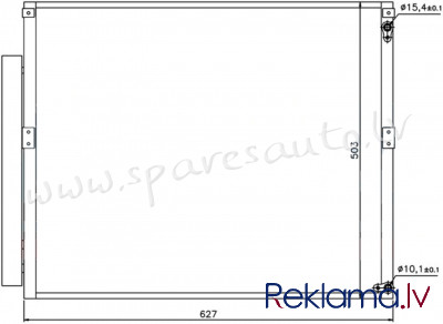 RC94919 - 'OEM: 8846135150' EDA Cooling - Kondicioniera Radiators - TOYOTA LAND CRUISER FJ120 (2002- Rīga - foto 1