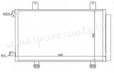 RC94979 - 'OEM: 9531080J01' EDA Cooling - Kondicioniera Radiators - SUZUKI SX4 (2006-2013) Rīga