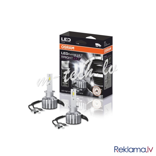 O64155DWBRT-2HFB - Osram LEDriving® HLT BRIGHT 24V 13W P14.5s ≠ "H1" Рига - изображение 1