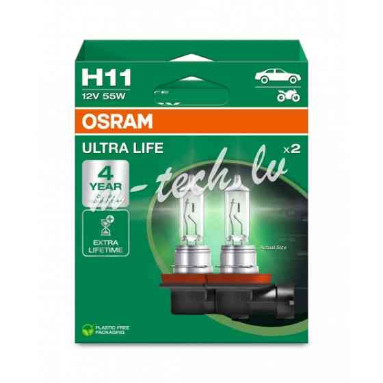 O64211ULT-2HB - OSRAM ULTRALIFE 64211ULT-2HB H11 PGJ19-2 12V 55W Rīga