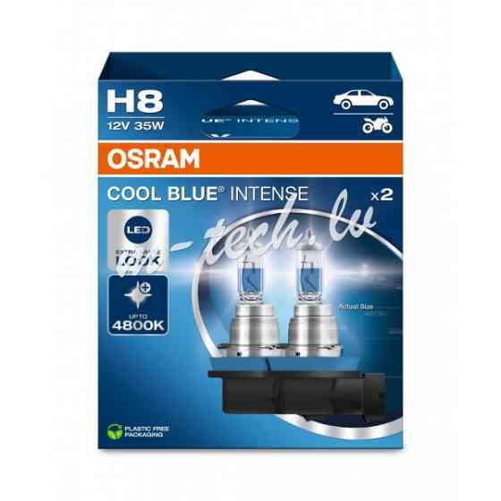 O64212CBN-2HB - OSRAM COOL BLUE INTENSE 64212CBN-2HB H8 PGJ19-1 12V 35W Rīga