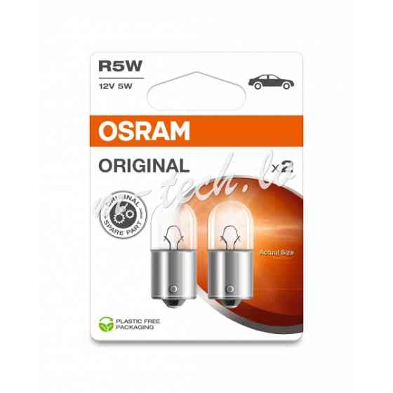 O5007-2BL - OSRAM ORIGINAL 5007-2BL R5W BA15s 12V 5W Rīga