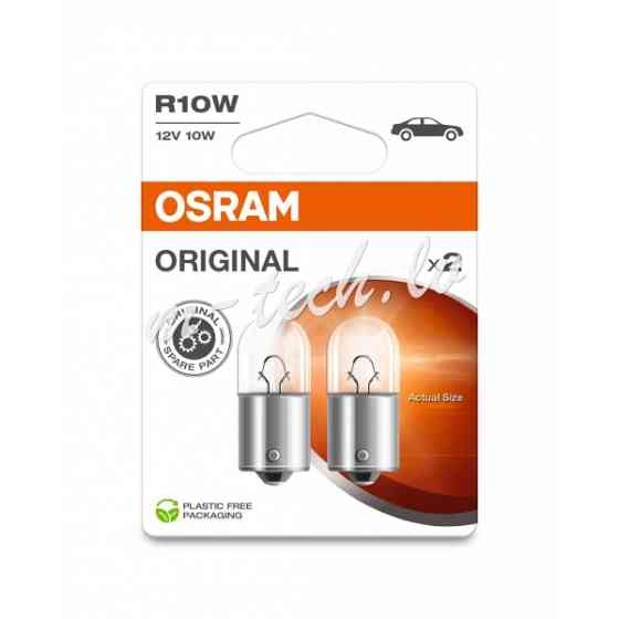 O5008-2BL - OSRAM ORIGINAL 5008-2BL R10W BA15s 12V 10W Rīga