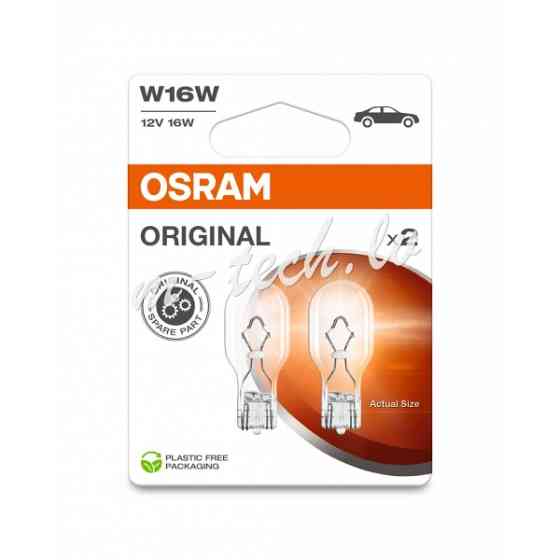 O921-2BL - OSRAM ORIGINAL 921-2BL W16W W2.1x9.5d 12V 16W Rīga