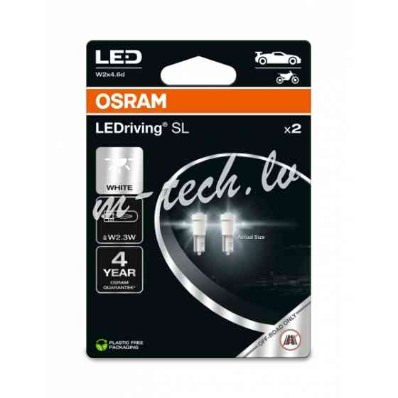 O2723DWP-2BL - OSRAM LEDrivin SL 2723DWP-2BL ~W2.3W W2x4.6d 12V 0.25WW Рига