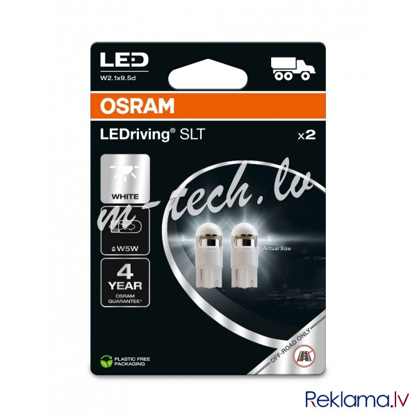 O2845DWP-2BL - OSRAM LEDrivin SL 2845DWP-2BL ~W5W W2.1x9.5d 24V 1W Rīga - foto 1