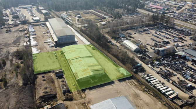 Noliktavas telpas Rumbulā.  1000 m2 noliktavas telpas aprīkotas ar apkuri; 1000 m2 noliktavas Rīgas rajons - foto 11