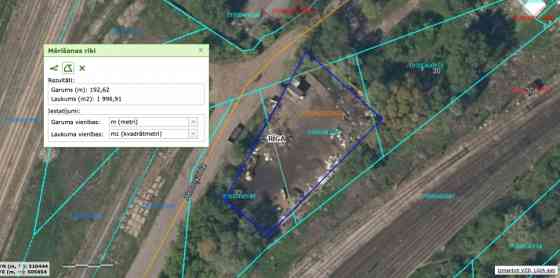 Земельный участок с твердым покрытием для аренды.  + Покрытие  бетонные плиты в Rīga