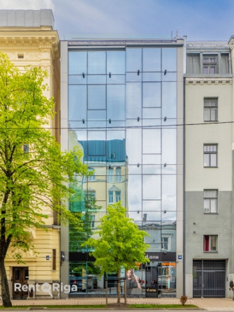 Penthauss ar plašu terasi jaunā projektā, pilsētas centrā, starp Tērbatas un Brīvības Rīga - foto 12