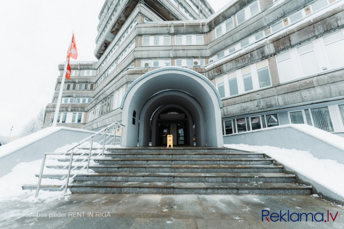 Birojs ar panorāmas skatu Ganību dambī 36.  + 1 telpa. + Logi divās telpās pusēs. + Lamināta Rīga - foto 8