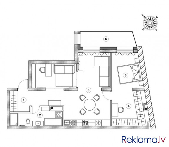 Квартиры в новом проекте Mill Residence.  Здание планируется завершить строительством Рига - изображение 6