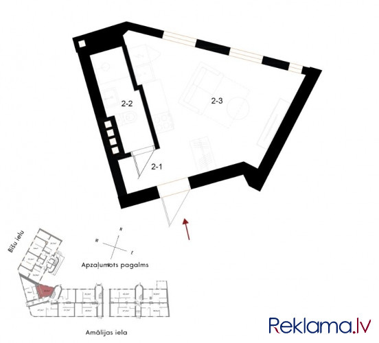 Pārdošanā studio dzīvoklis šarmantajā Āgenskalnā!   Rīgas koka arhitektūras pērle  dzīvojamā ēka Amā Рига - изображение 8