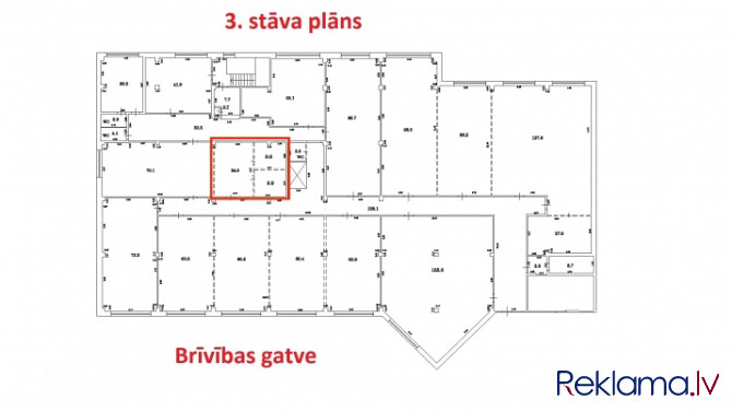 Svaigas telpas ar izlietni renovētā būvē Juglā, Brīvības gatvē 403.  Telpas var pielāgot Rīga - foto 6