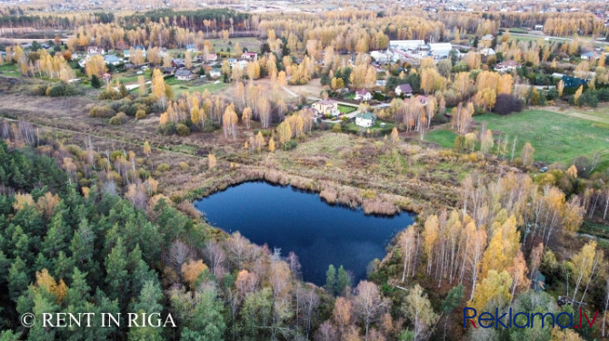 Tiek pārdoti divi zemesgabali ar ūdenstilpni, Krogsilā.   Platība 36600 m   Zemes gabaliem ir Ķekavas pagasts - foto 9