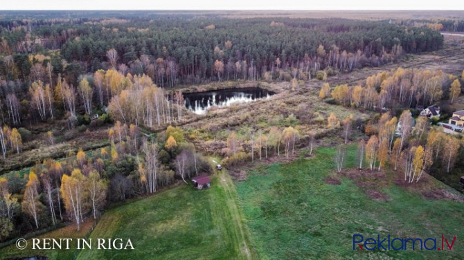 Продаётся земельный участок с водоёмом в Krogsils.  Площадь 19700 м   DzM - район Кекавская вол. - изображение 9