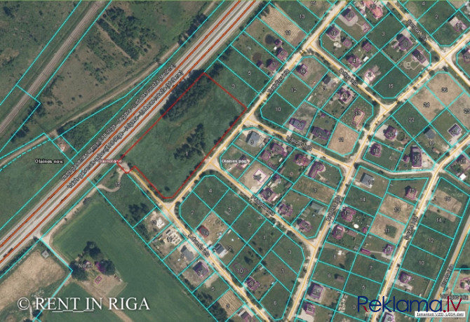 Pārdod stratēģiski izdevīgu zemes gabalu komercapbūvei Lubaušos.  Platība: 15423 m  + Olaine - foto 9
