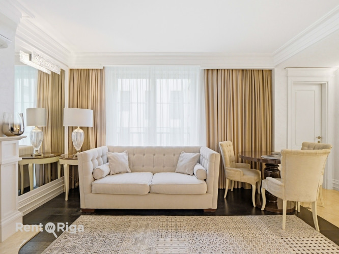 Сдаётся двухкомнатная квартира в элитном комплексе Aleksandra Apartment.  Квартира Рига - изображение 16