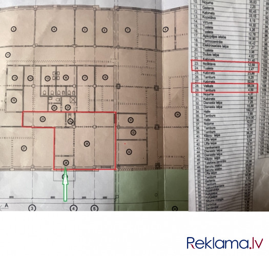 Pieejamas veikala telpas telpu kompleksā Dzintars. Telpas nodrošinātas ar diennakts apsardzi, Rīga - foto 9