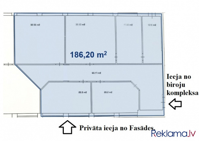 Autonoms birojs/tirdzniecības telpas pie tirdzniecības ostas Uriekstes ielā.  + Privāta ieeja Rīga - foto 8