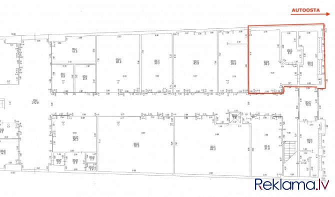 Tiek iznomātas 62.7m2 plašas tidzniecības telpas Centrāltirgū.  Tirgus piesaista ne tikai Rīga - foto 8