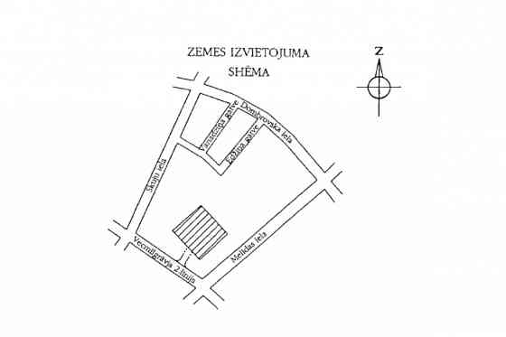 Apbūves gabals Vecmīlgrāvī ar būvniecības atļauju un saskaņotu projektu daudzdzīvokļu mājas celtniec Рига