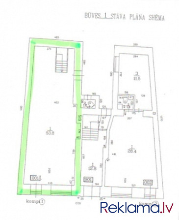 Tirdzniecības/kafejnīcas telpas Vecrīgā.  + 1. stāvā 50 m2. + Pagrabstāvā 47 m2.  + Ieeja Rīga - foto 8